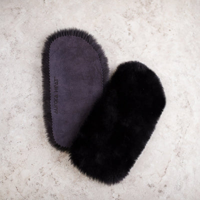 Natural Reusable Fur Canadian Ultra Foot Warmers