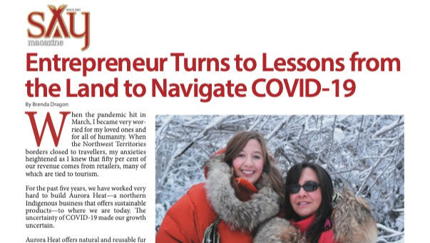 Aurora Heat Featured in SAY Magazine on Navigating COVID-19