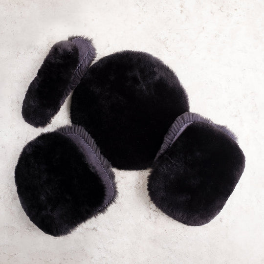 Reusable fur hand, body, and foot warmer bundle