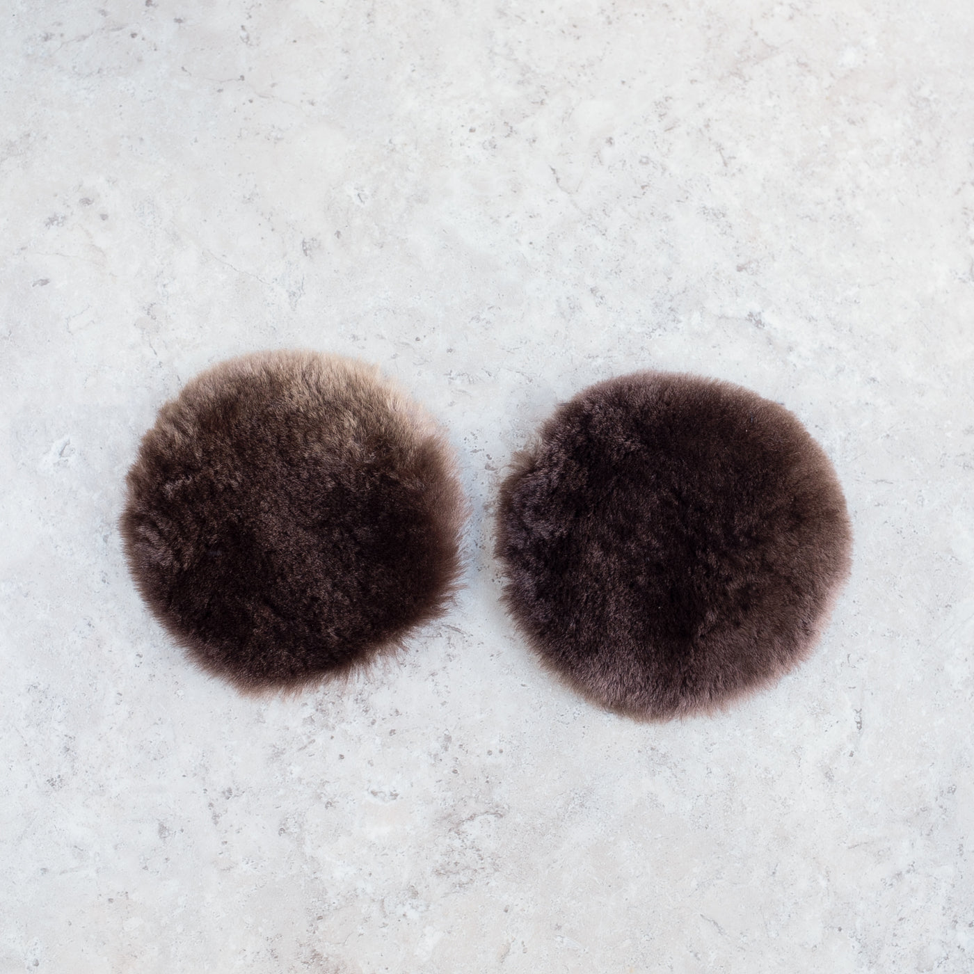 Natural and Reusable Fur Canadian Breast Warmers