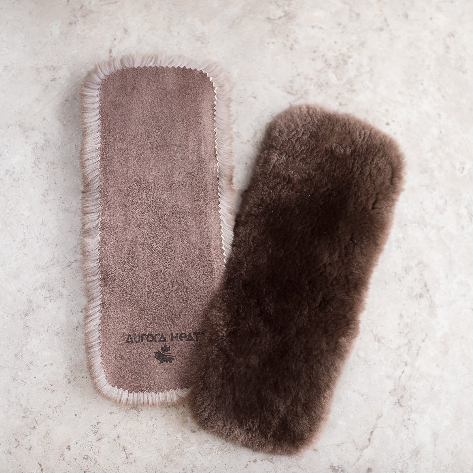 Natural Fur Breast Warmers